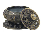 Charcoal Incense Burner 3 Inches Tall - DharmaObjects