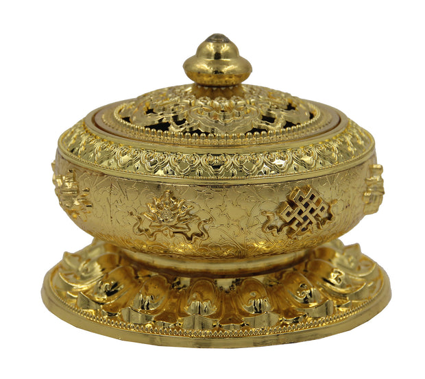 Charcoal Incense Burner 3 Inches Tall