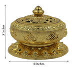 Charcoal Incense Burner 3 Inches Tall - DharmaObjects
