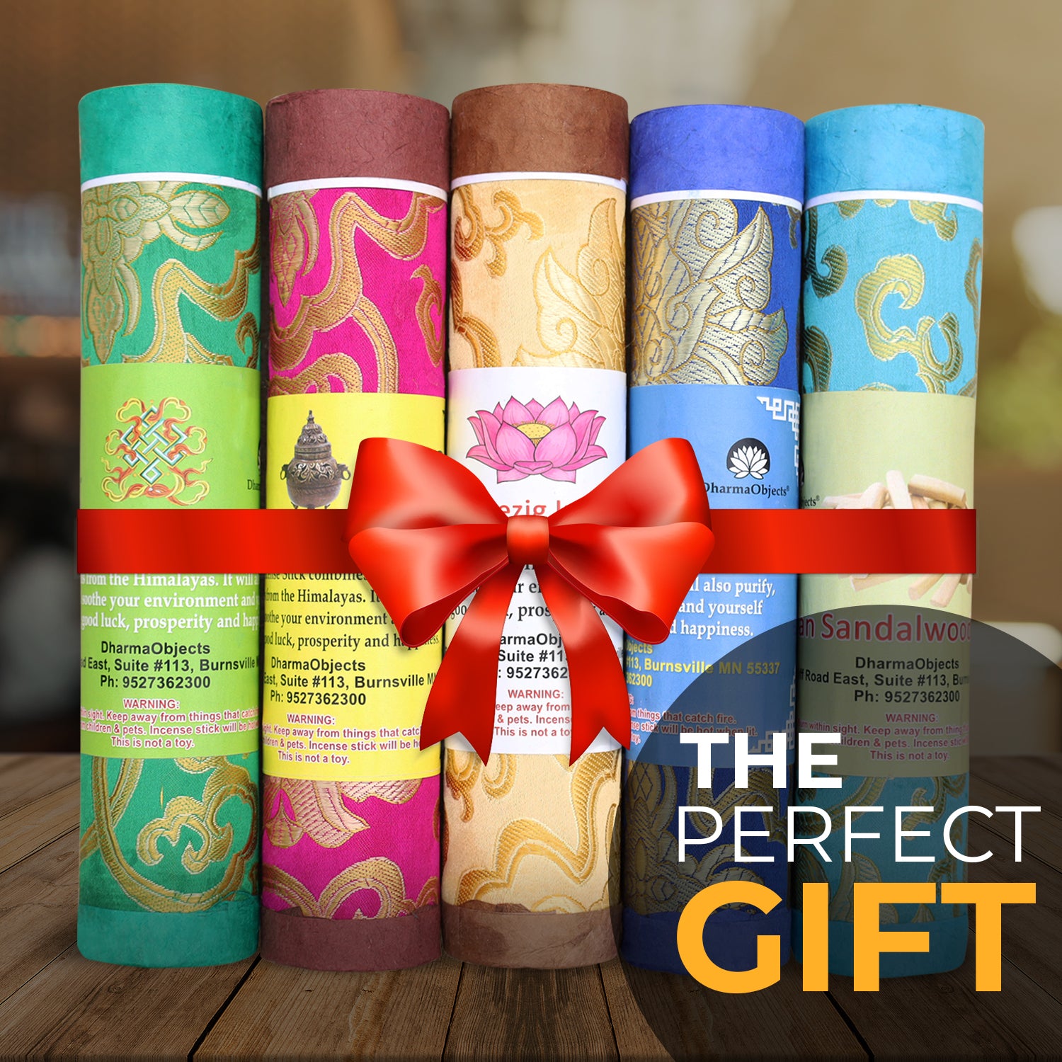 5 Packs Variety Tibetan Spiritual and Medicinal Incense Sticks - DharmaObjects