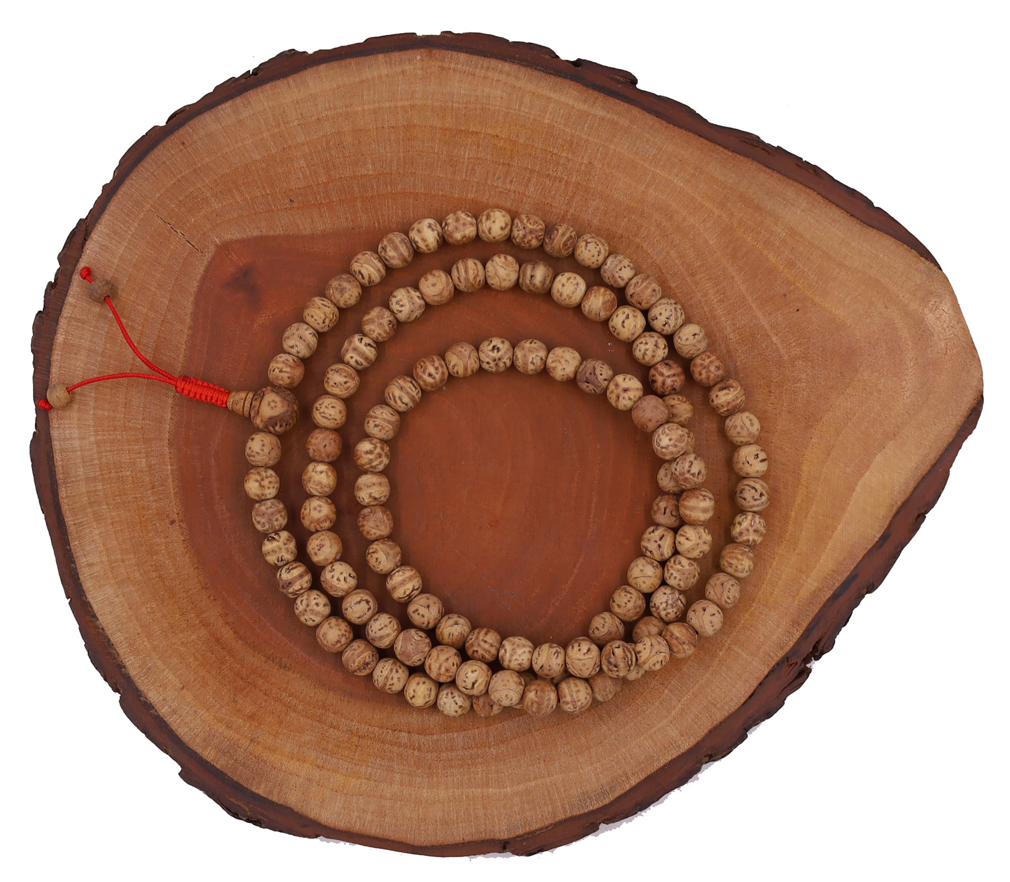 Natural Genuine Bodhi Seed Mala Prayer Mala 108 Beads - DharmaObjects