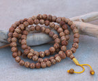 Natural Genuine Bodhi Seed Prayer Mala 108 Beads - DharmaObjects