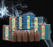 Namaste India Premium Backflow Cone Incense Gift Pack 6 Box