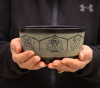 Handcrafted Tibetan Meditation Singing Bowl Set | Etched Sound Bowl for Yoga, Reiki & Mindfulness - DharmaObjects