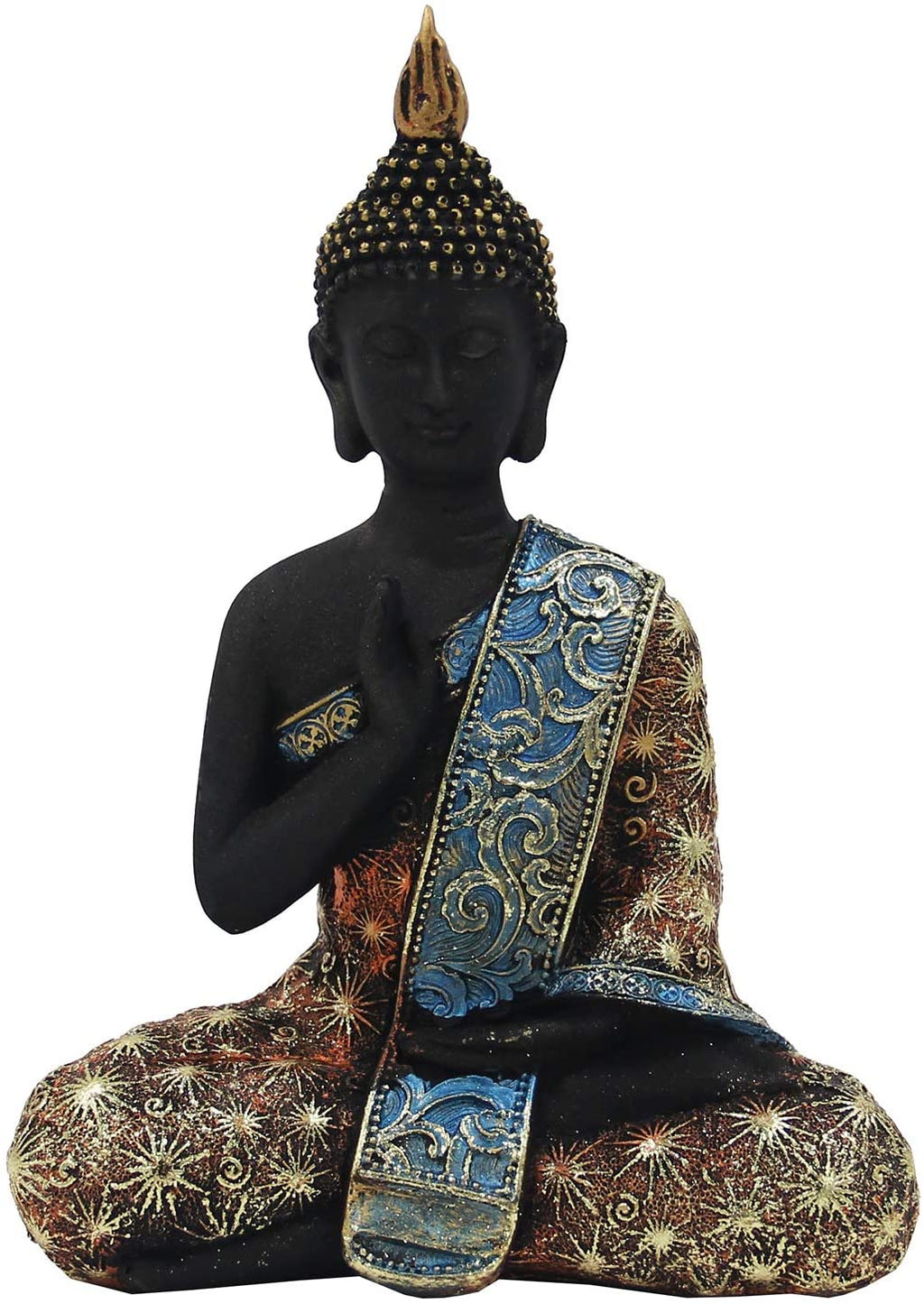 DharmaObjects Buddha Statue Vitarka Mudra Buddha Statue for Home Meditation Gift 8 Inches Tall