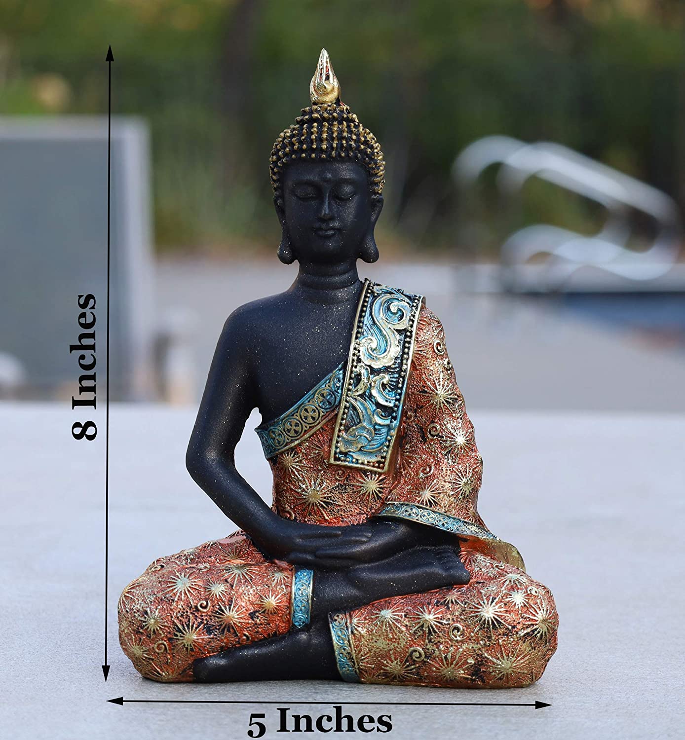 Meditation Buddha Statue Buddha Statue for Home Meditation Gift 8 Inches Tall