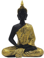 Thai Buddha Meditating Peace Harmony Statue 11” Tall - DharmaObjects