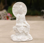 Kuan Yin Quan Yin Statue Female Buddha Blessing 8 Inches Tall - DharmaObjects