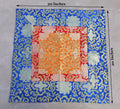 Tibetan Buddhist Lotus Silk Brocade Table Runner/Shrine Cover/Altar Cloth/Table Cover - DharmaObjects