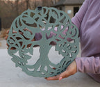 Handcrafted Wooden Celtic Tree of Life Wall Decor Hanging Art - DharmaObjects