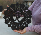 Handcrafted Wooden Om Wall Decor Hanging Art - DharmaObjects
