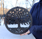 Handcrafted Wooden Tree of Life Wall Decor Hanging Art - DharmaObjects