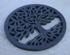 Handcrafted Wooden Tree of Life Wall Decor Hanging Art - DharmaObjects