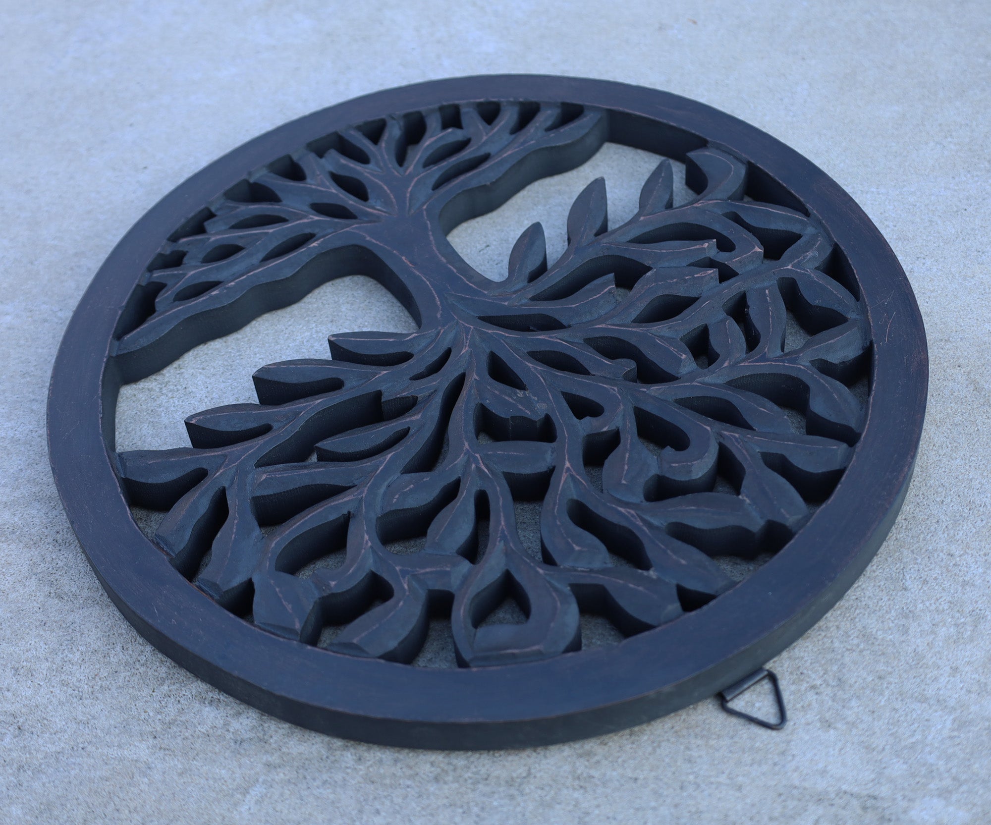 Handcrafted Wooden Tree of Life Wall Decor Hanging Art - DharmaObjects