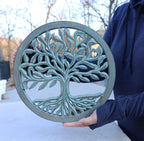 Handcrafted Wooden Tree of Life Wall Decor Hanging Art - DharmaObjects
