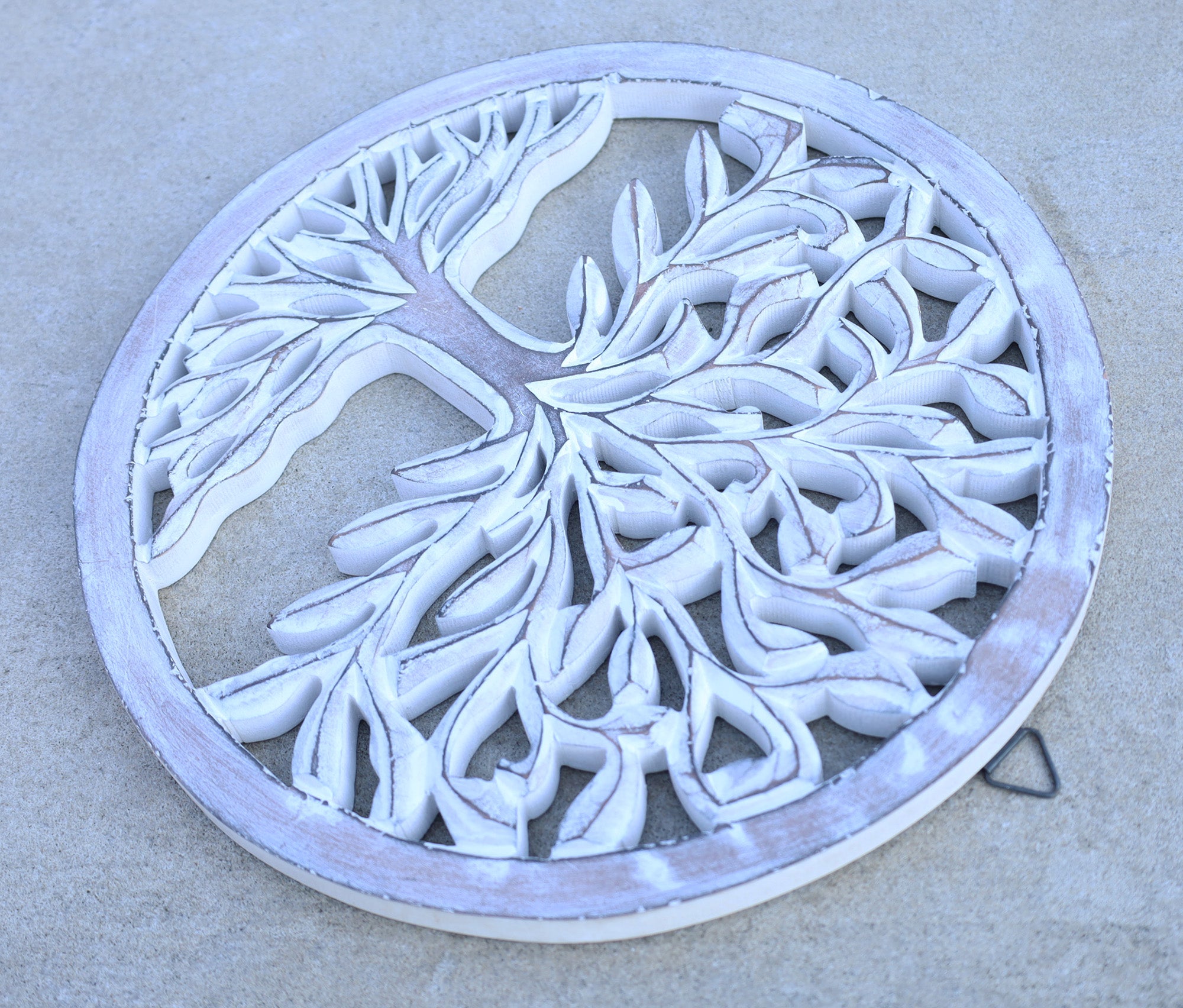 Handcrafted Wooden Tree of Life Wall Decor Hanging Art - DharmaObjects