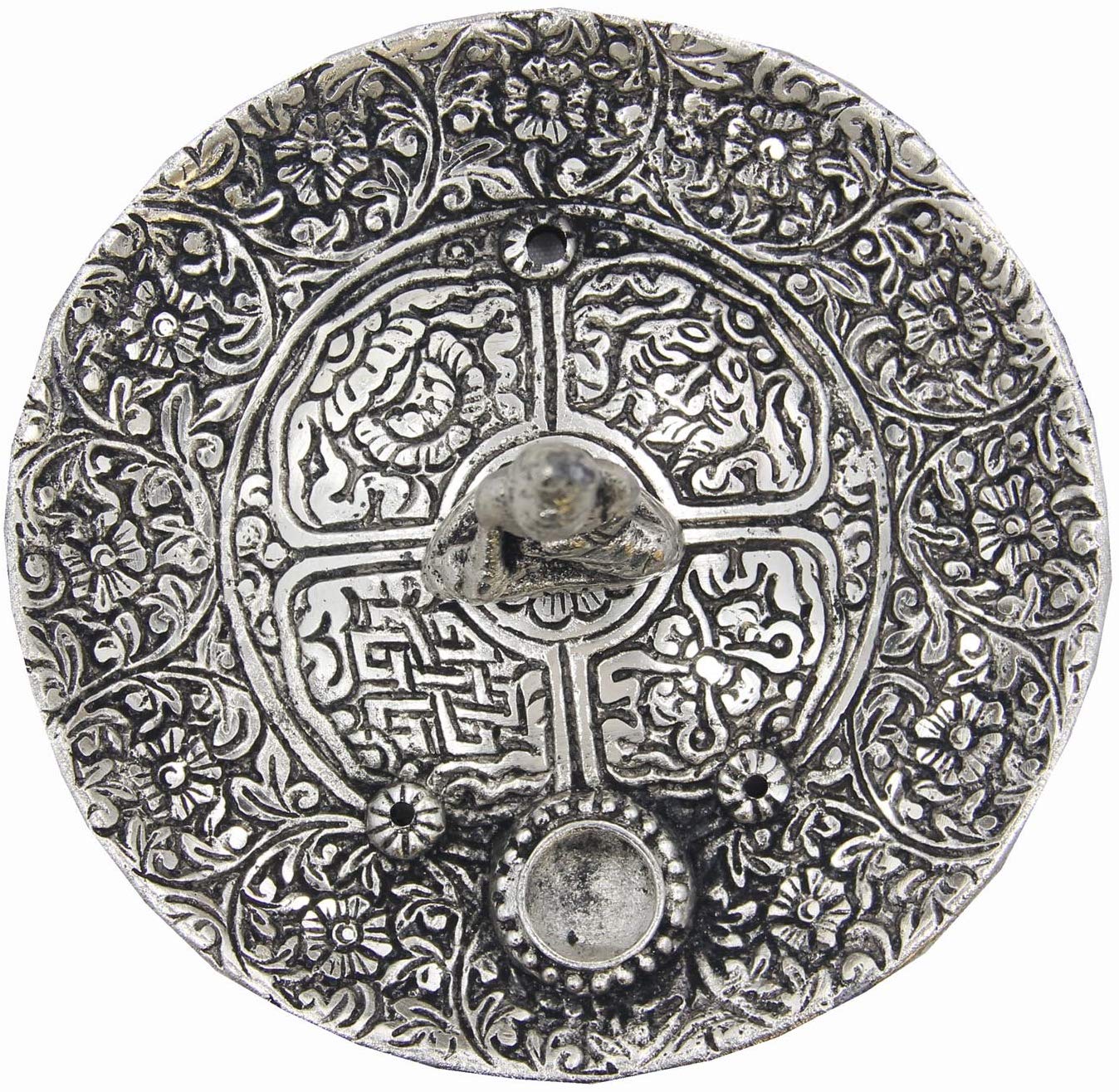 Tibetan Buddha Incense Burner Holder - DharmaObjects