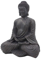 Meditating Buddha Mindfulness Peace Harmony Statue 16” Tall - DharmaObjects
