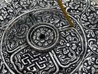 Premium Tibetan Plate Incense Burner Holder Made from Recycled Aluminum 3 in 1. - DharmaObjects