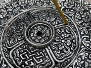 Premium Tibetan Plate Incense Burner Holder Made from Recycled Aluminum 3 in 1.