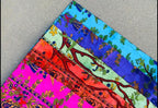Huge Lot of 5pcs  Fabric Bundle Scraps Large Pieces 50” X 80”  Perfect For Making Homemade Face Mask - DharmaObjects