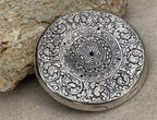Premium Tibetan Plate Incense Burner Holder Made from Recycled Aluminum 3 in 1. - DharmaObjects