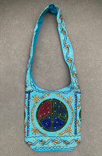 Hobo Hippie Bohemian Sling Crossbody Peace Sign Purse Bag - DharmaObjects