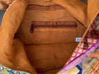 Recycled Sari Patchwork Hippie Hobo Crossbody Bag Purse - DharmaObjects