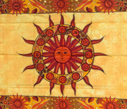 Sun Zodiac Tapestry Wall Decor Hanging 80”X50”