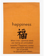 All Natural Handmade Tibetan Style Affirmation Flags - Peace, Happiness, Courage, Love, Tranquility, Wisdom - DharmaObjects