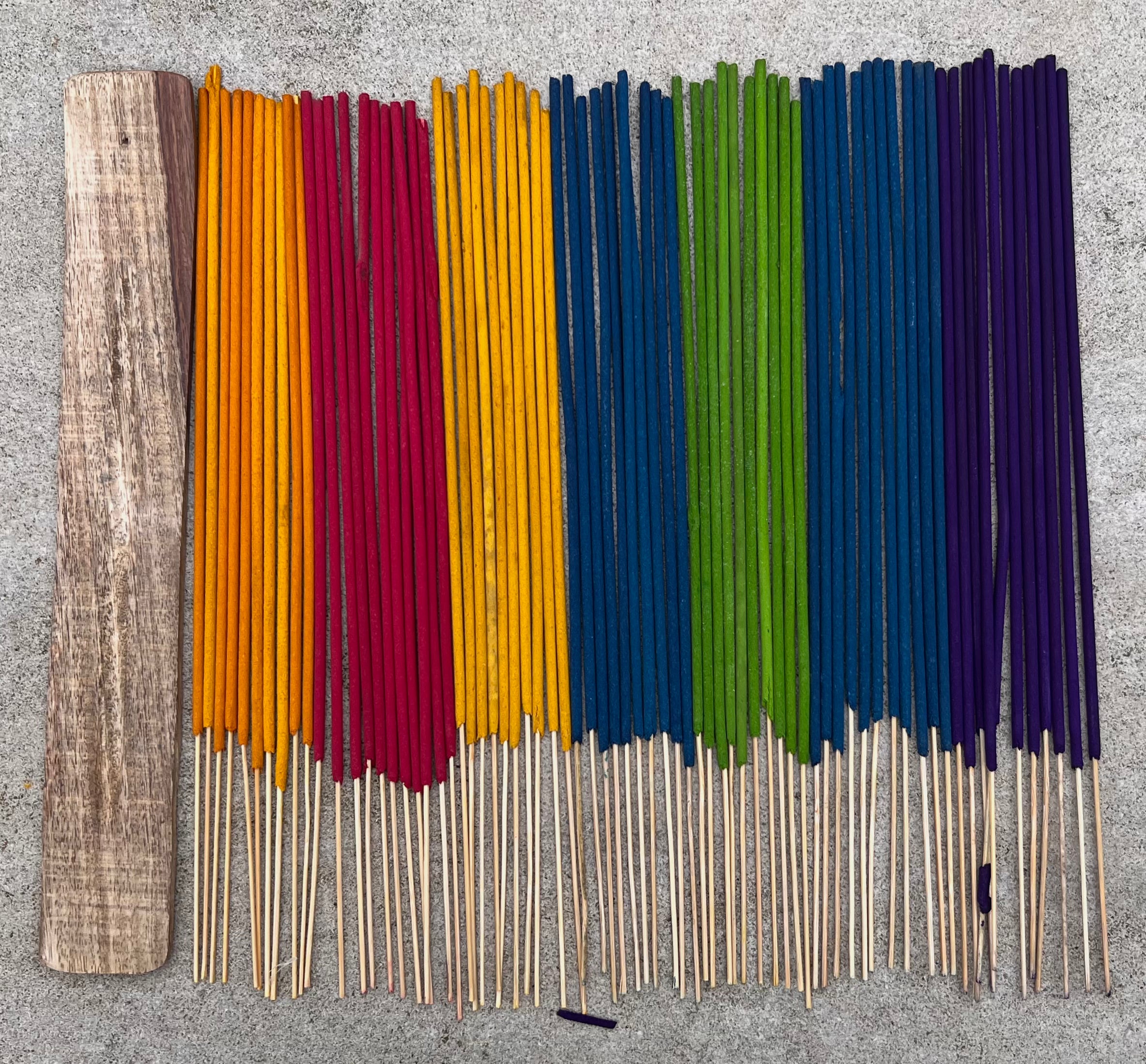 Set 7 Chakra Incense Sticks 7 Flavours - DharmaObjects