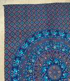 Animal Mandala Tapestry Wall Hanging Decor 80” X 50” - DharmaObjects