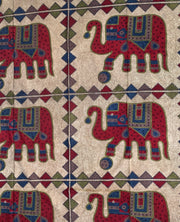 Indian Elephants Tapestry 80” X 50”