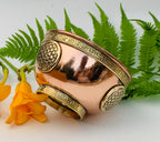 Copper Bowl Smudge, Charcoal, Incense Burner, Ritual Altar Bowl, Offering Bowl. - DharmaObjects