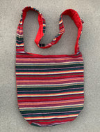 Elephants Hippie Hobo Bohemian Crossbody Bag Purse - DharmaObjects