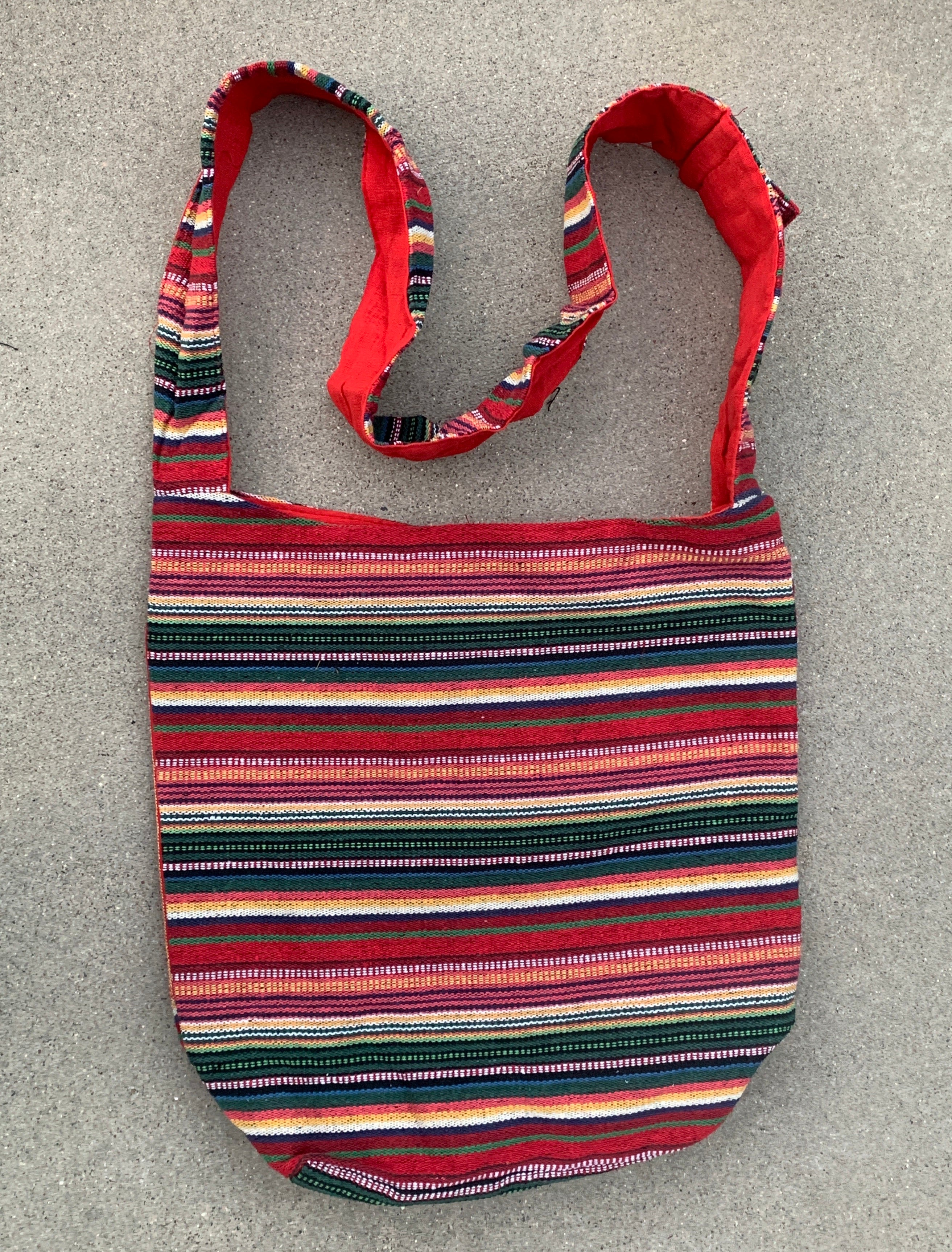 Elephants Hippie Hobo Bohemian Crossbody Bag Purse - DharmaObjects