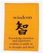 All Natural Handmade Tibetan Style Affirmation Flags - Peace, Happiness, Courage, Love, Tranquility, Wisdom - DharmaObjects