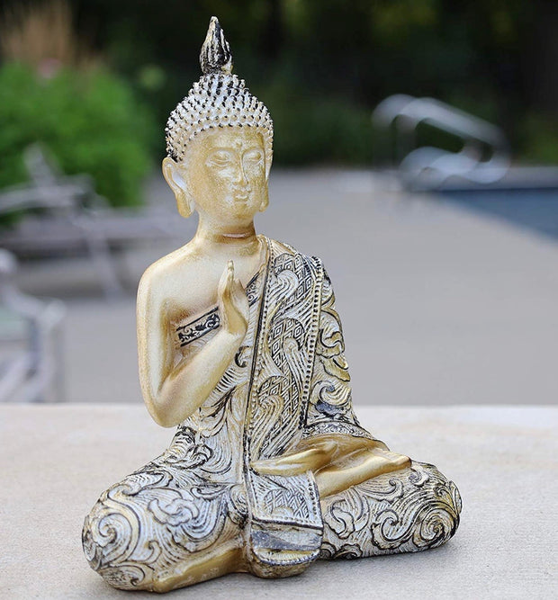 Blessing Buddha Statue Buddha Statue for Home Meditation Gift 8 Inches Tall