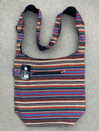 Handloom Hobo Bohemian Sling Crossbody Bag - DharmaObjects