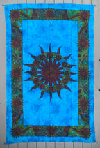 Sun Zodiac Tapestry Wall Decor Hanging 80”X50” - DharmaObjects