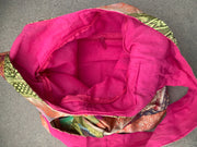 Recycled Sari Patchwork Hippie Hobo Crossbody Bag Purse