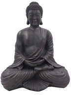 Meditating Buddha Mindfulness Peace Harmony Statue 16” Tall - DharmaObjects