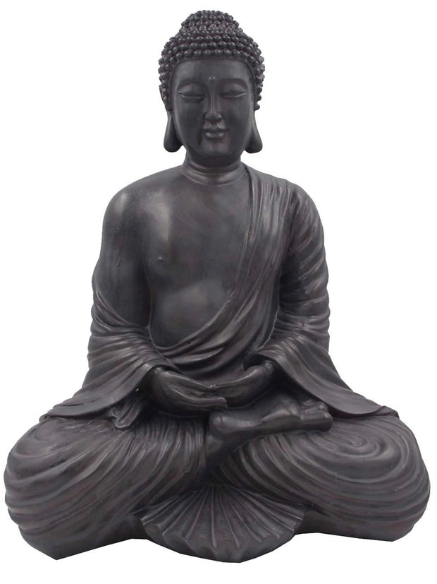 Meditating Buddha Mindfulness Peace Harmony Statue 16” Tall