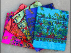 Huge Lot of 5pcs  Fabric Bundle Scraps Large Pieces 50” X 80”  Perfect For Making Homemade Face Mask - DharmaObjects