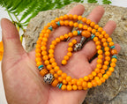Glass 108 Beads Prayer Mala - DharmaObjects