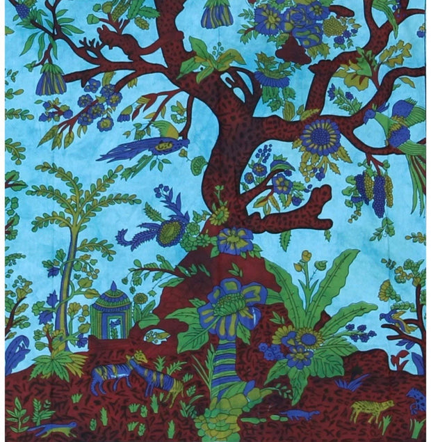 Tree Of Life Tapestry Wall Hanging Decor 80”X50”