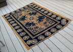 Indian Elephants Mandala Tapestry 80”X50” - DharmaObjects