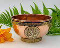 Copper Bowl Smudge, Charcoal, Incense Burner, Ritual Altar Bowl, Offering Bowl. - DharmaObjects