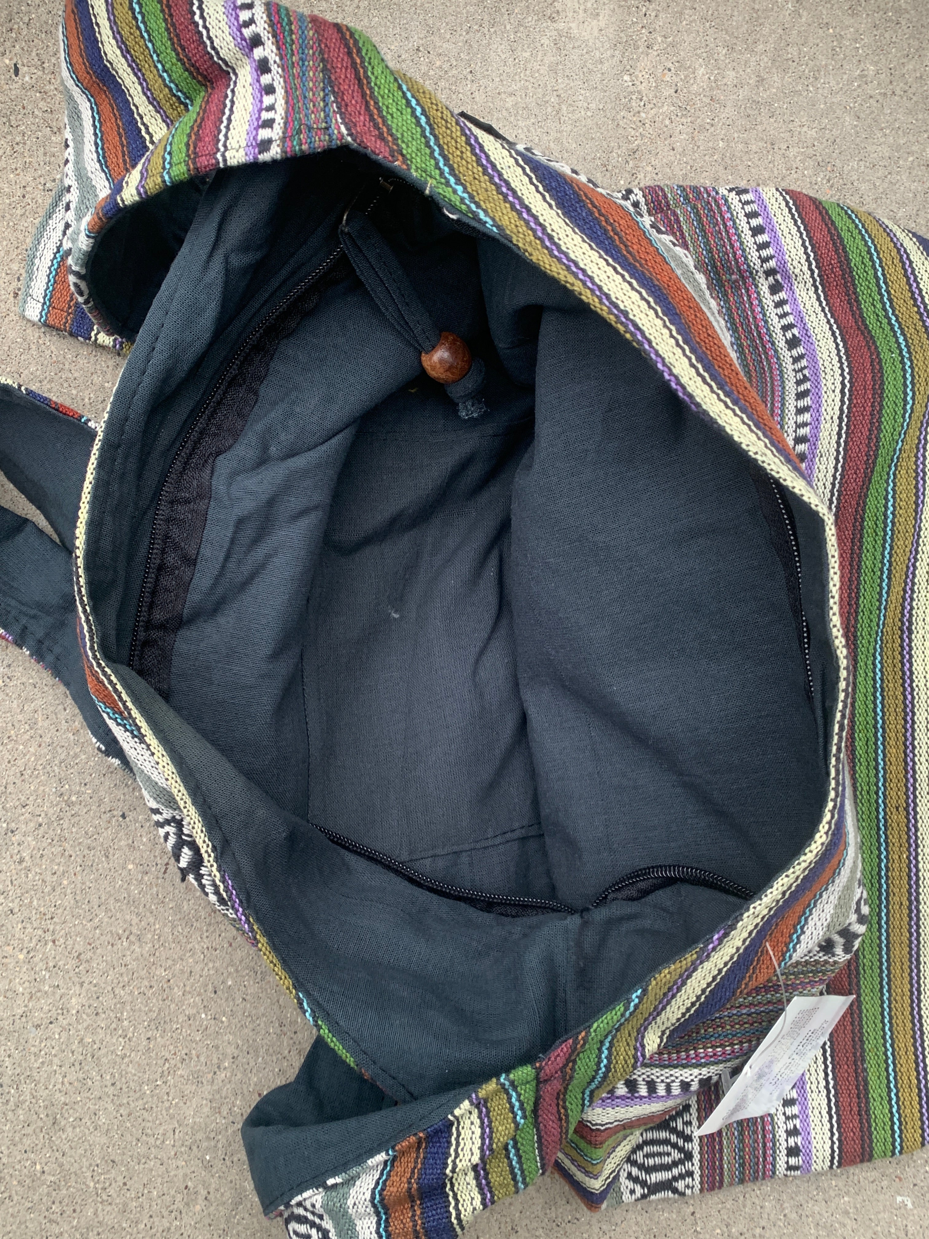 Handloom Hobo Bohemian Sling Crossbody Bag - DharmaObjects