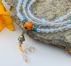 Glass 108 Beads Prayer Mala - DharmaObjects